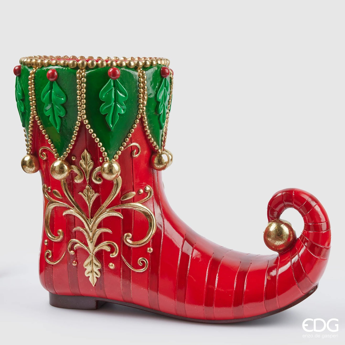 EDG Enzo De Gasperi Vaso Natalizio Calza H44x55x28 cm