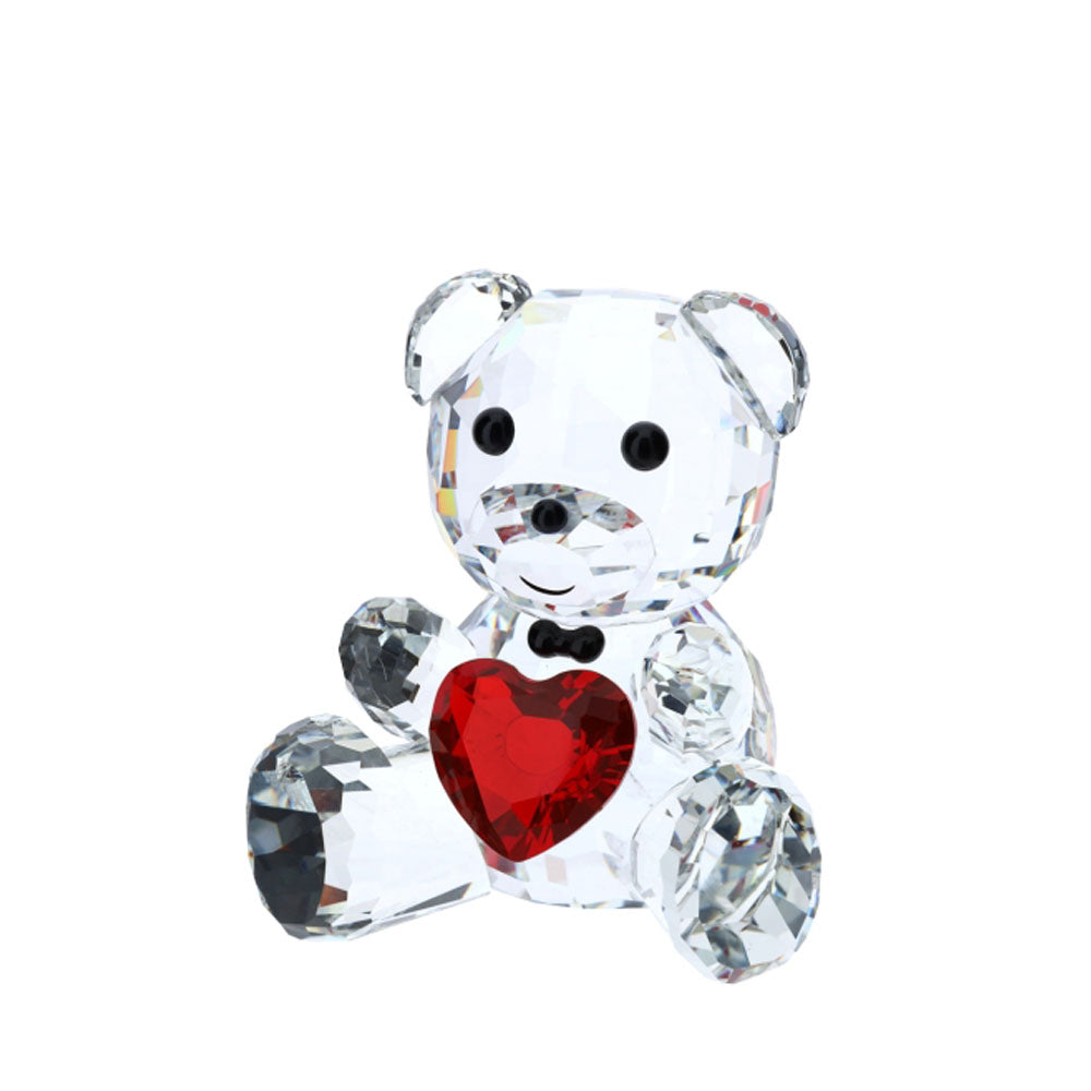Hervit – Orsetto Cristallo Cuore Rosso