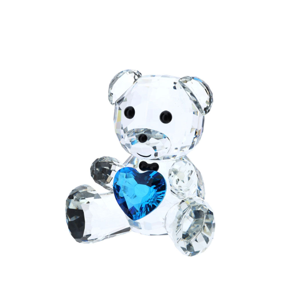 Hervit – Orsetto Cristallo Cuore Blu