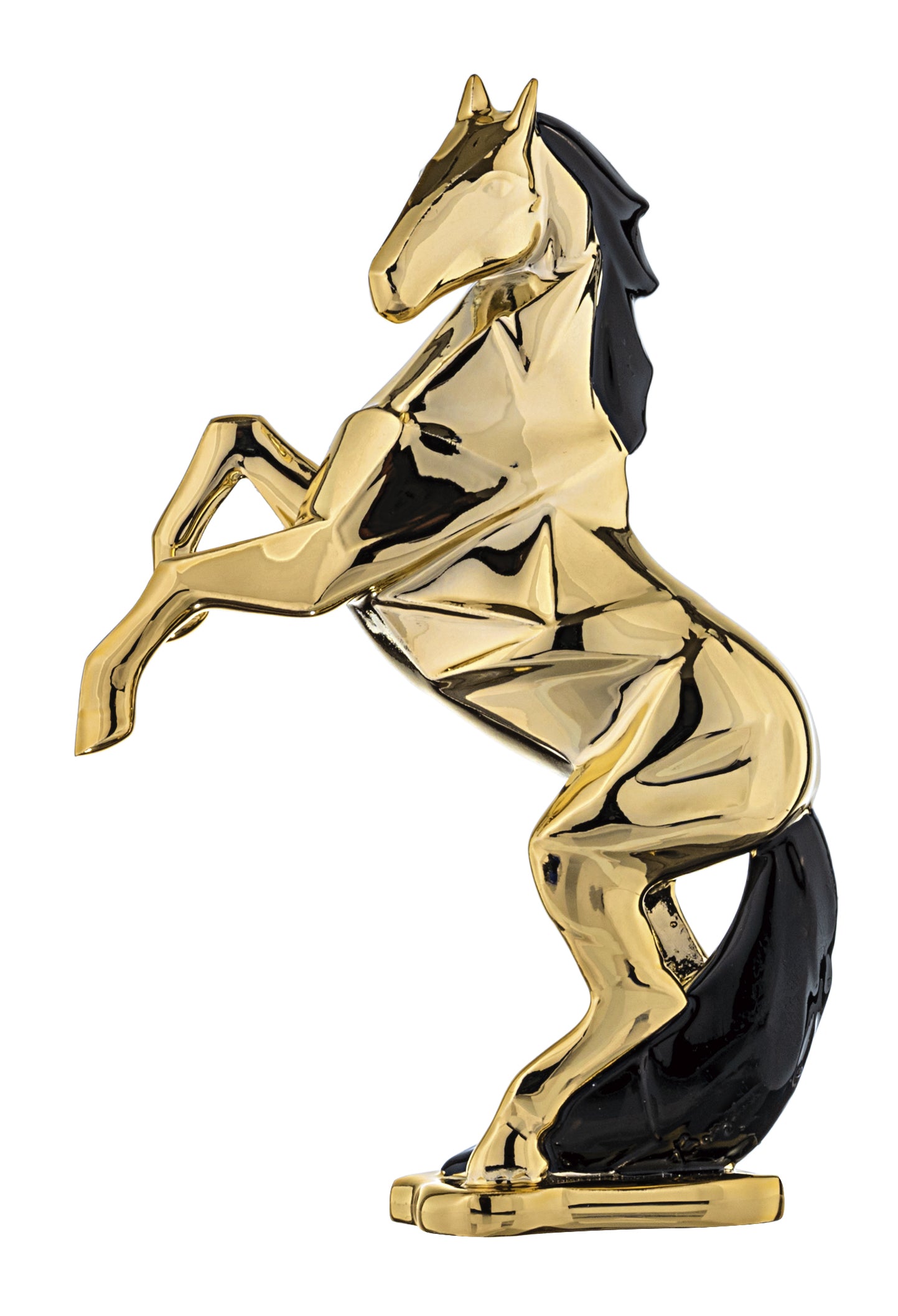 CAVALLO STILIZZATO ORO