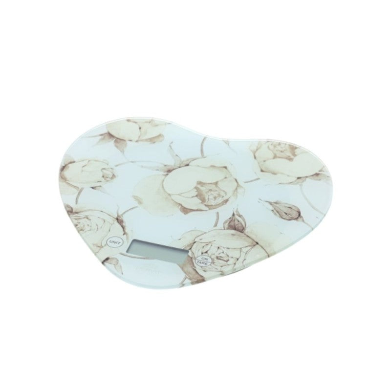 Hervit Bilancia da cucina cuore rose 24x21cm