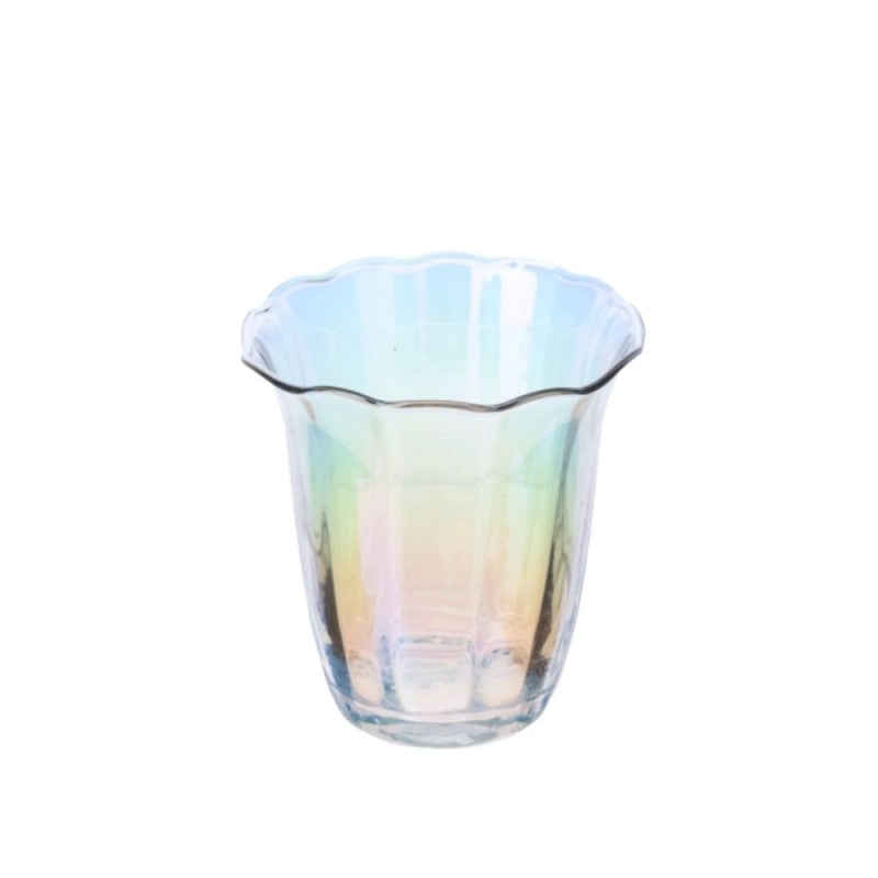 Hervit box 2 bicchieri acqua in vetro trasparente