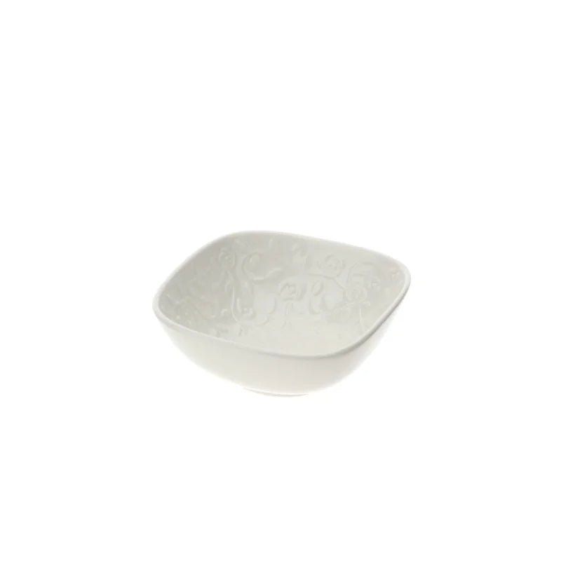 Hervit – Ciotolina rettangolare porcellana 10 cm – Romance