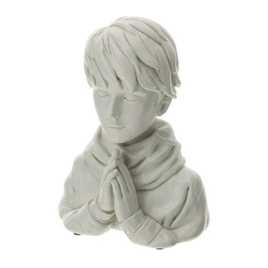 HERVIT - Boy Mezzobusto Resina Grigio 14Cm