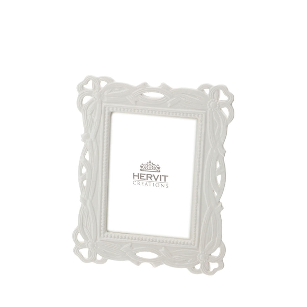 Hervit – Cornice Traforata Bianca Lily 21×26