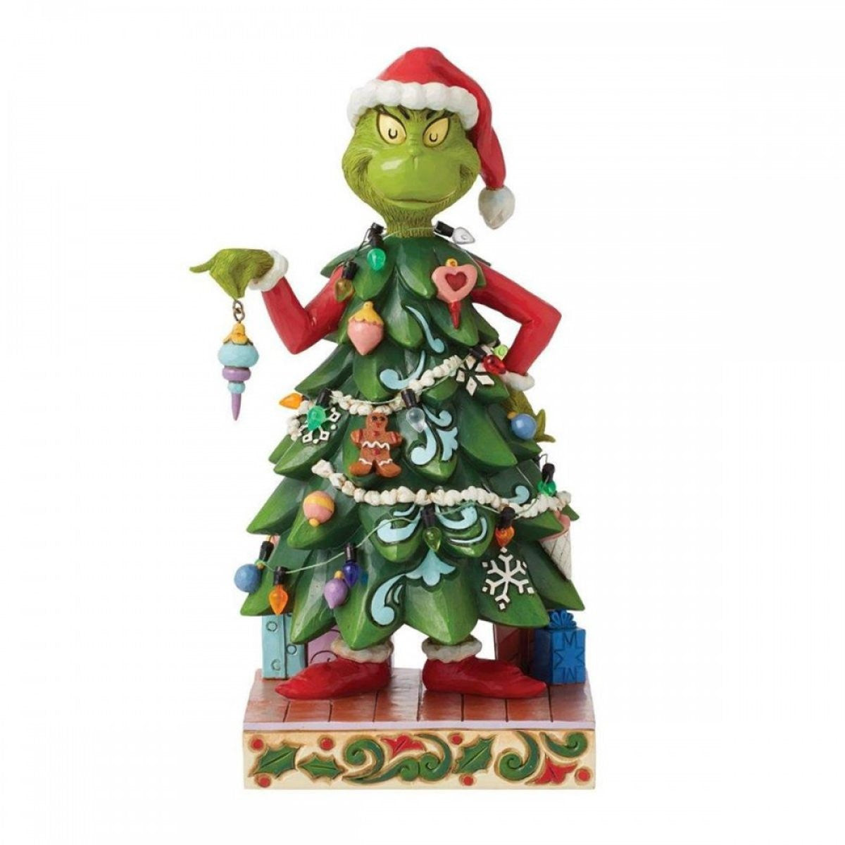 Statuetta Grinch Babbo Natale Jim Shore Grinch