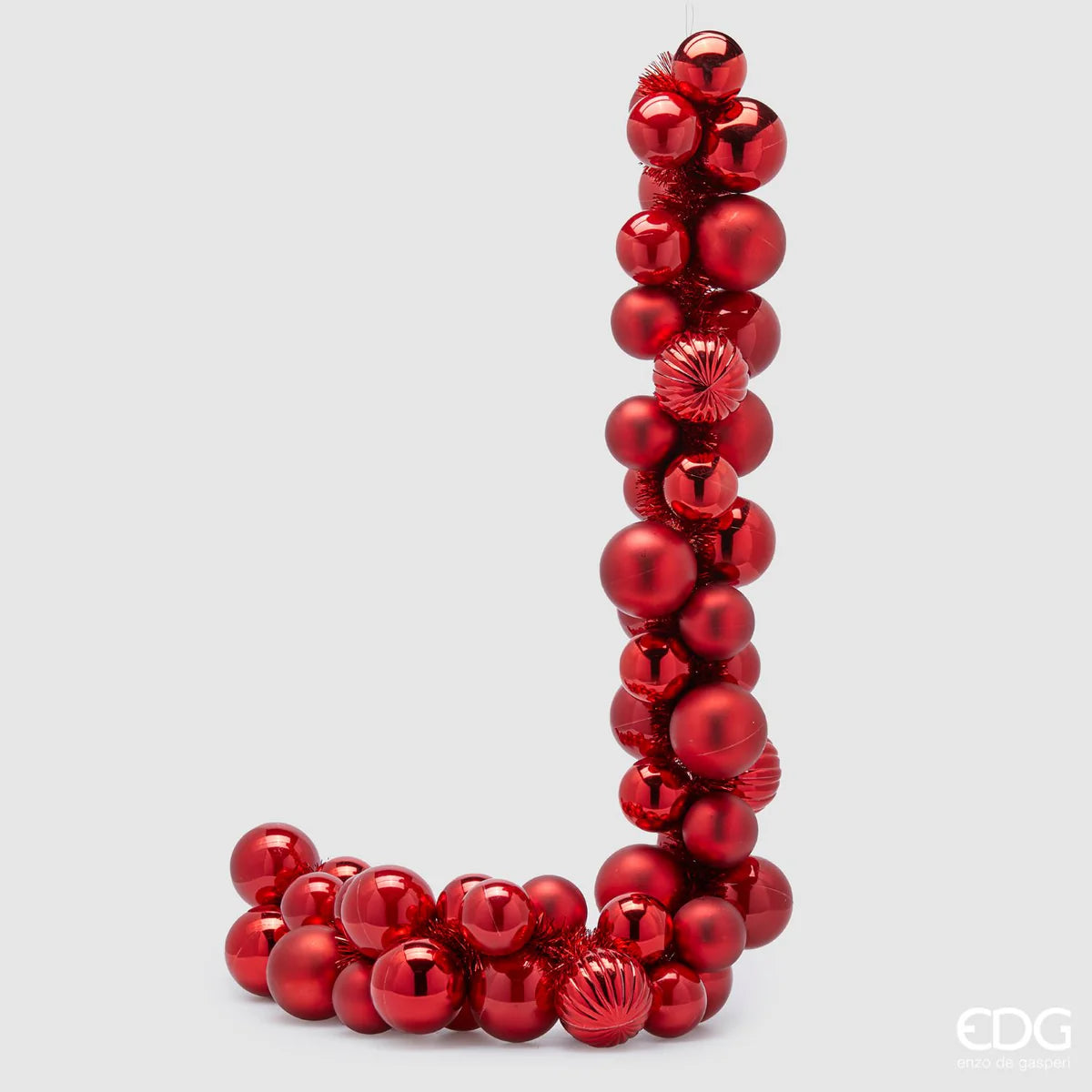 EDG Enzo De Gasperi | Festone decorativo con mix di sfere Natale 2025