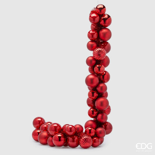 EDG Enzo De Gasperi | Festone decorativo con mix di sfere Natale 2025