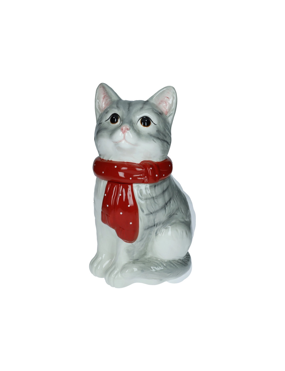 Barattolo gatto ceramica altezza 30cm