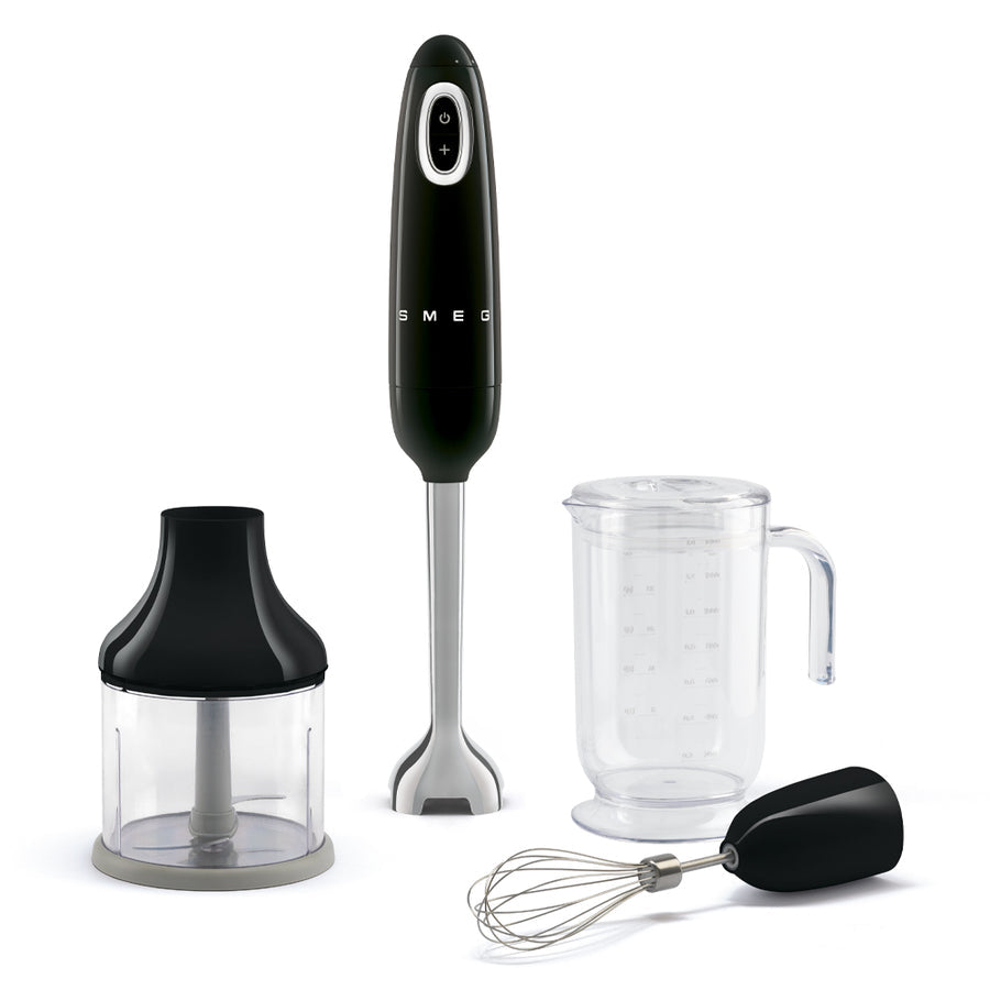 Frullatore Ad Immersione C/Accessori Nero - Smeg