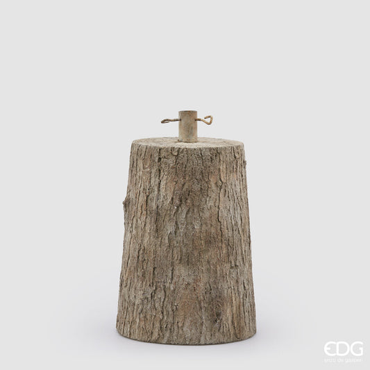EDG Enzo de Gasperi Base tronco Albero di Natale H 43 cm D 32 cm