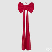 EDG Enzo De Gasperi Fiocco In Velluto H210 cm Rosso