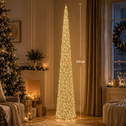 EDG Albero LED Curly Cono Oro H 210