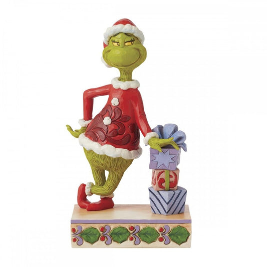 Statuetta Grinch Regali - Jim Shore Grinch