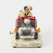 Statuetta Crudela In Car Musical - Tradizioni Disney Traditions