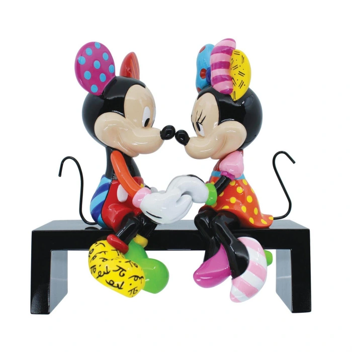 Topolino e Minnie 16,2 cm Romero Britto