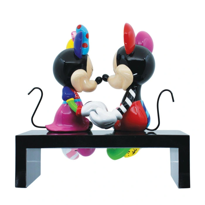 Topolino e Minnie 16,2 cm Romero Britto