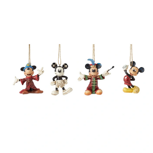 Topolino set 4 statuine 9 cm Disney Traditions