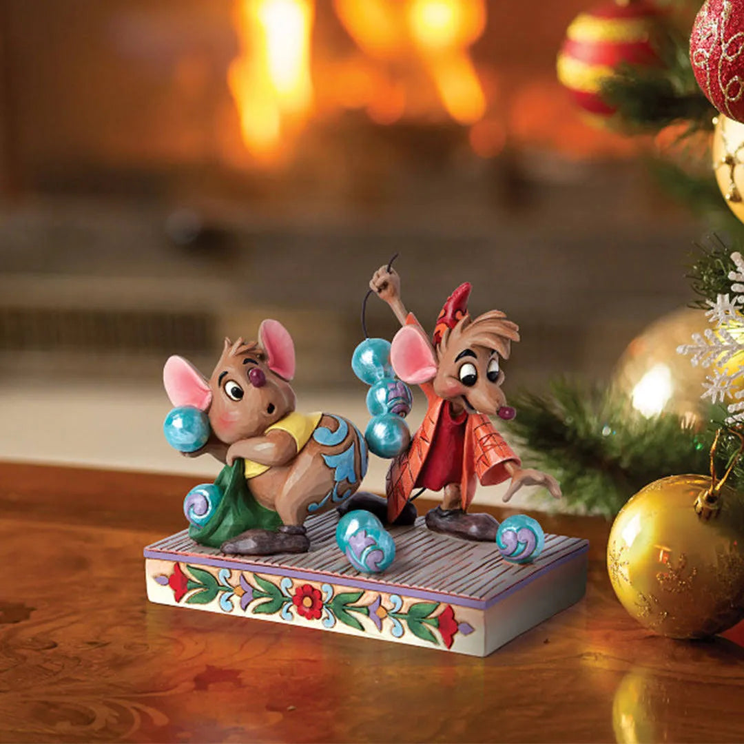 Statuetta Gus E Jaq – Disney Traditions
