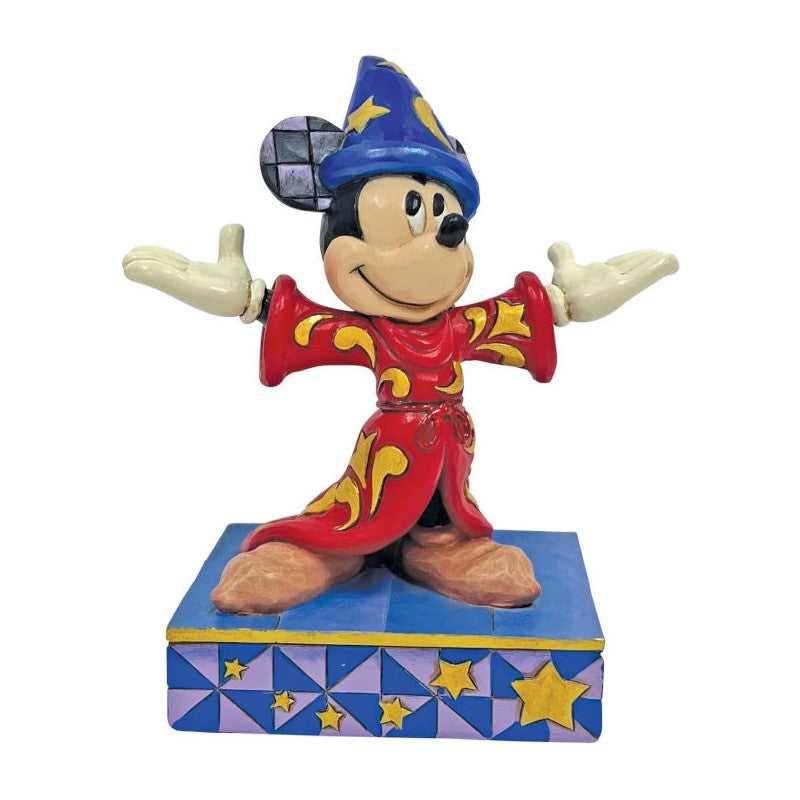 DISNEY TRADITIONS TOPOLINO STREGONE STATUA FIGURE