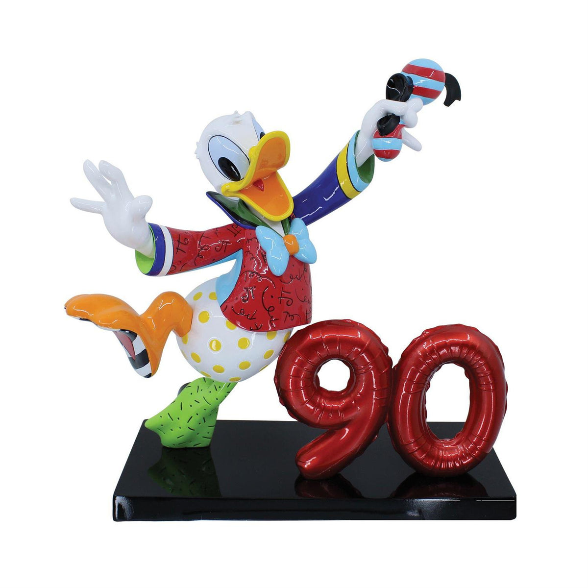 Paperino 90 anni 22 cm Romero Britto