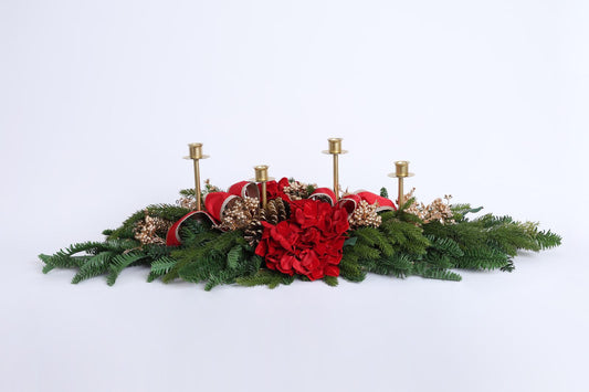 Candelabro - fiori di lena