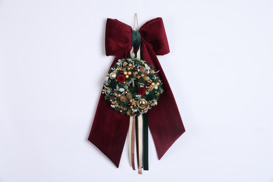 Fiocco decorativo - fiori di lena