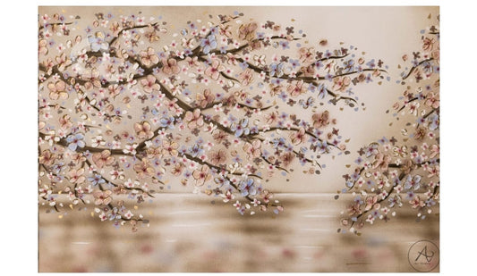 FIORITURA DELL ANIMA DIMENSIONE TELA 110 X 65 FINITURA VARIANTE TRADIZIONALE