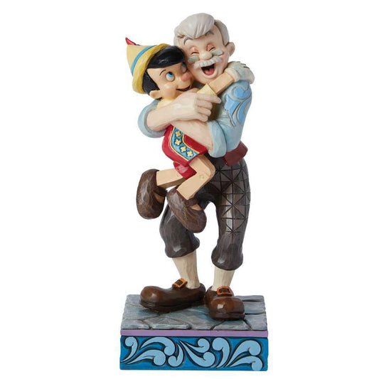 Statuetta Geppetto E Pinocchio – Disney Traditions