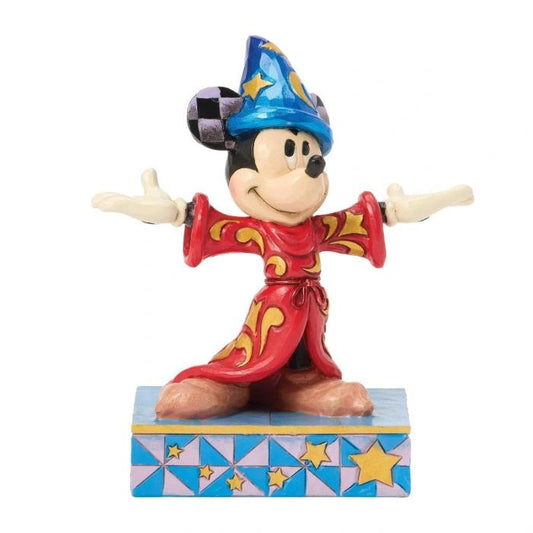 Statuetta Topolino Stregone 10,5 cm Disney Traditions