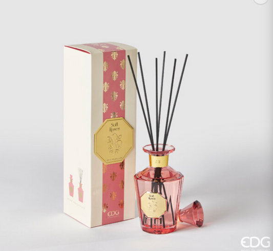 EDG – Profumatore Bottiglia Goldlily 230 ml Soft Roses
