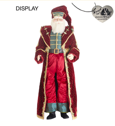 Addobbo Santa Claus natalizio - Goodwill