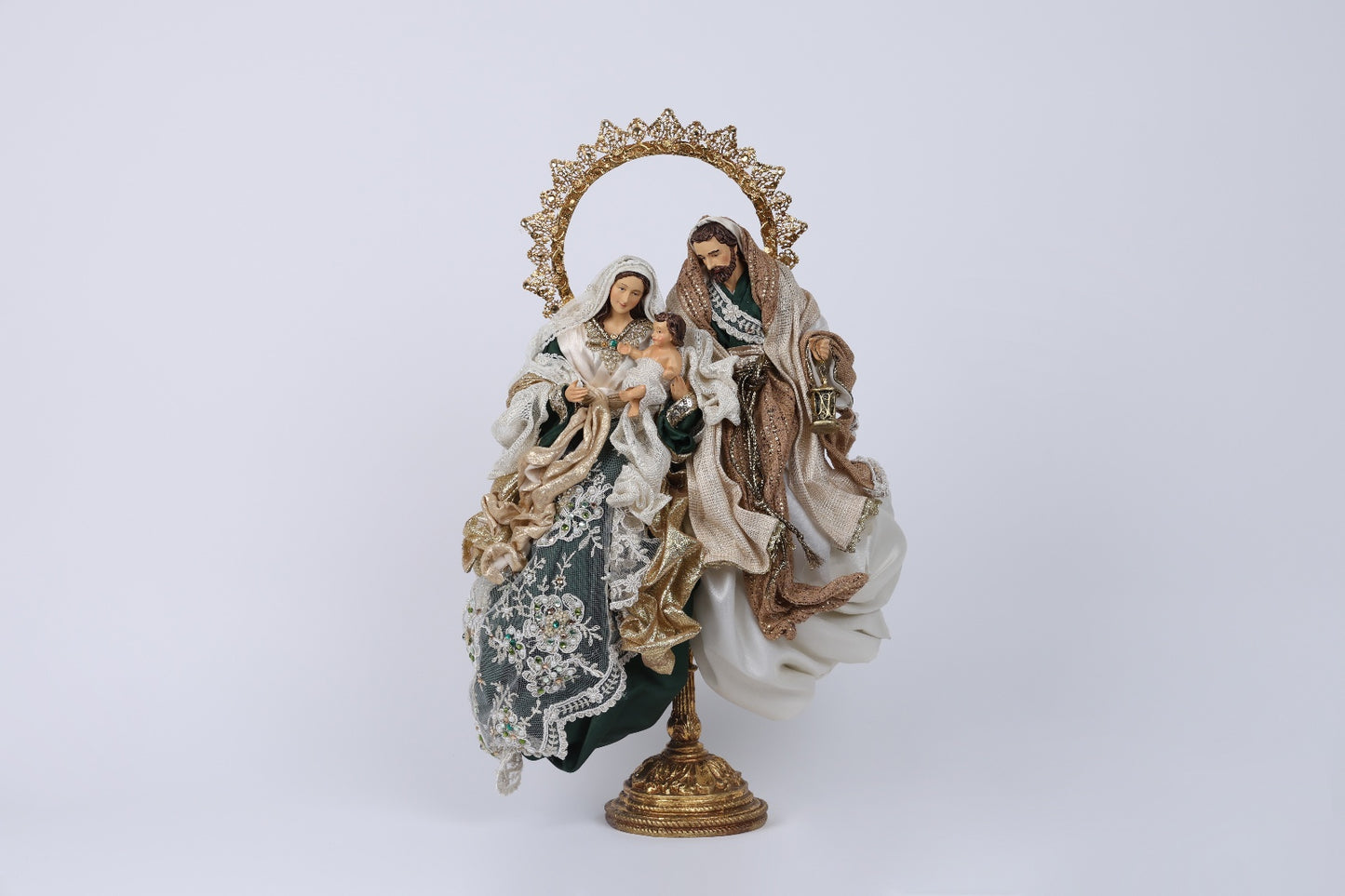 Sacra famiglia - fiori di lena