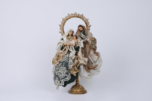 Sacra famiglia - fiori di lena
